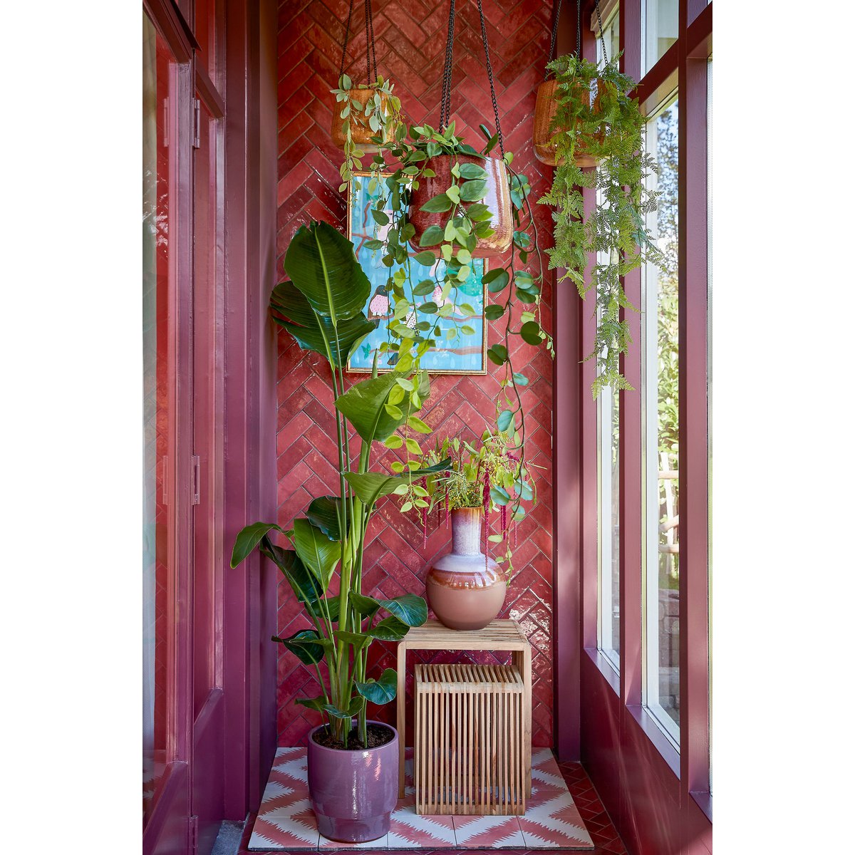 Holm Vaas - H42 x Ø29 cm - Keramiek - Terra