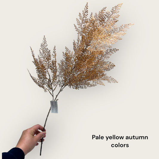 Perzische bladeren | Zijden kunstbloem | Lengte 96cm 1pcs