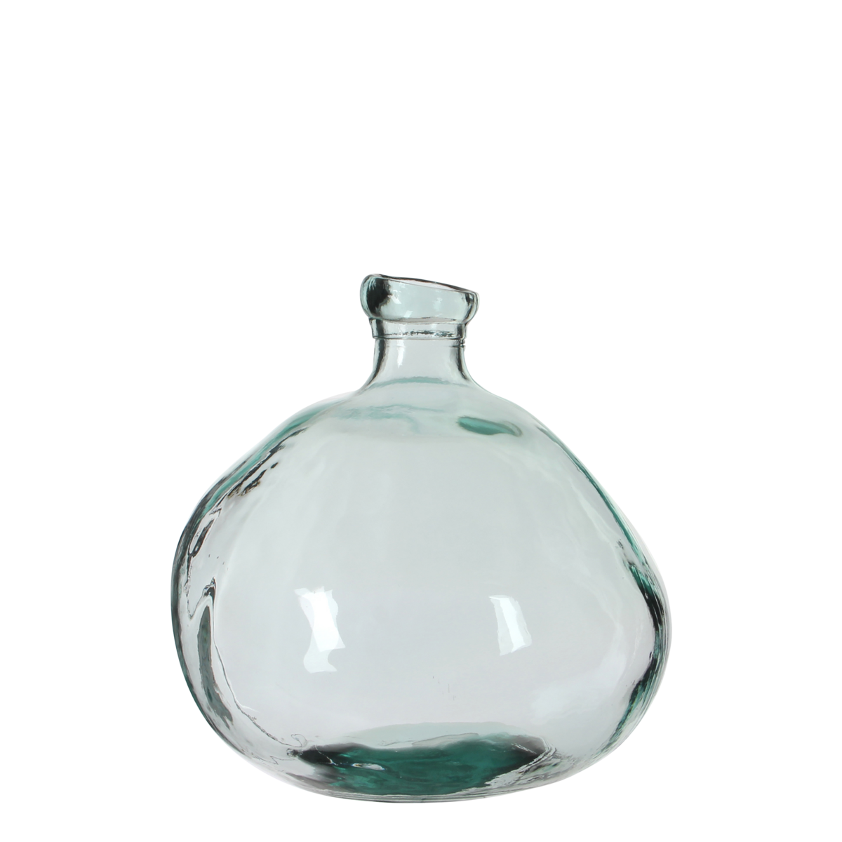 Organic Vaas - H33 x Ø33 cm - Transparant