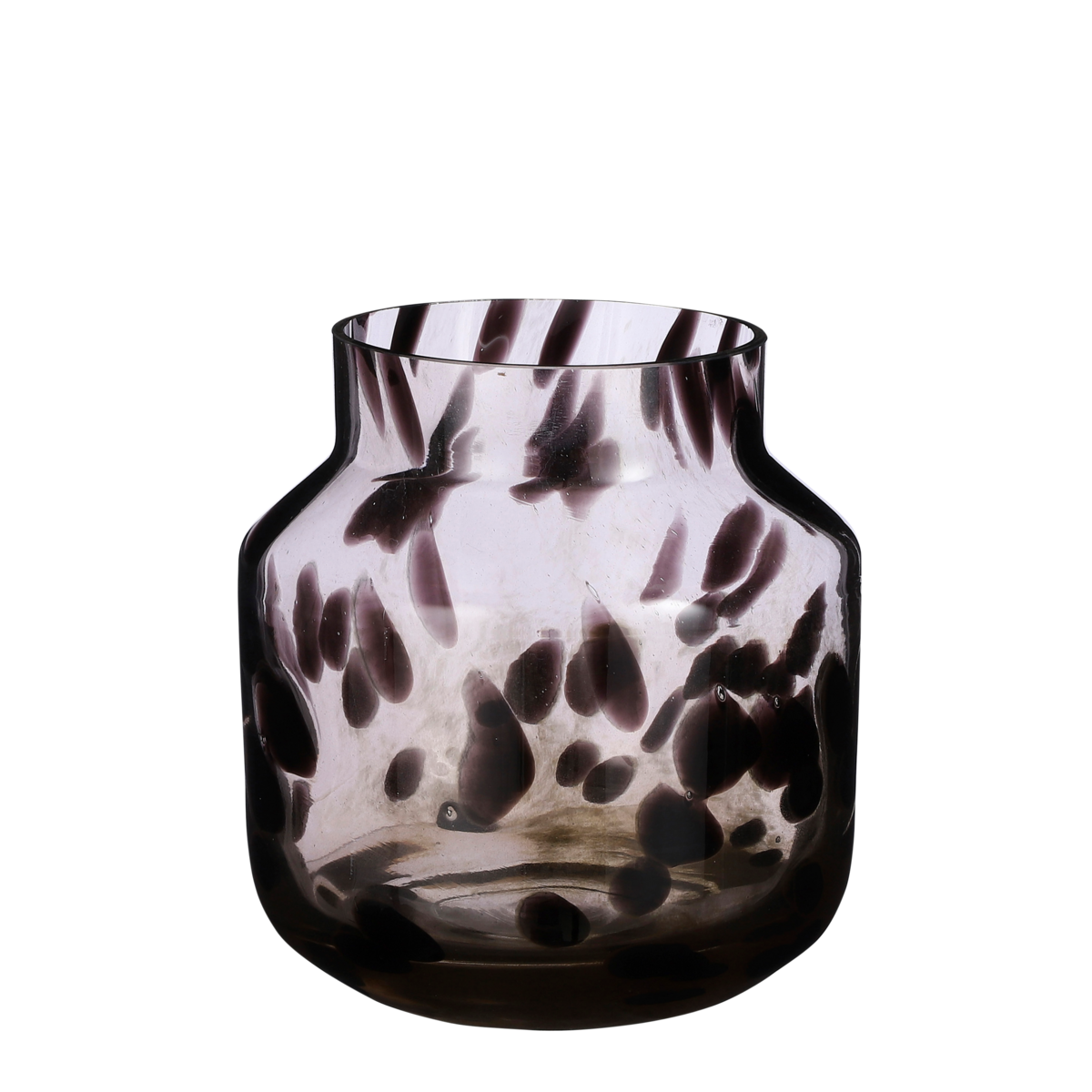 Pantera Vaas - H23 x Ø21 cm - Bruin