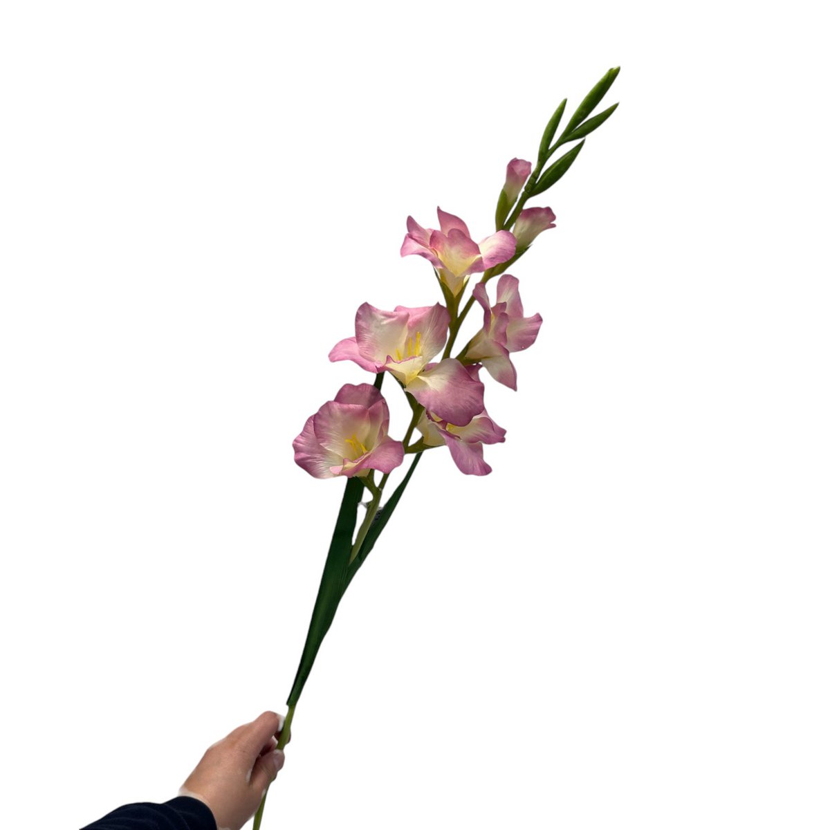 Geurende gladiolen | Zijden kunstbloem | Lengte 91cm  1pcs