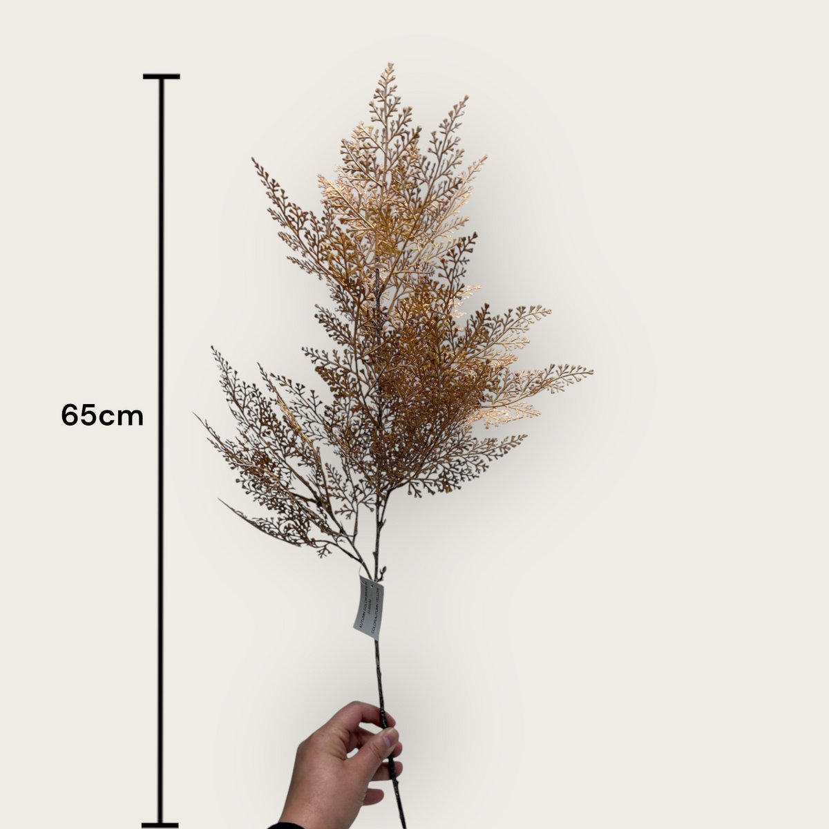 Perzische bladeren | Zijden kunstbloem | Lengte 96cm  1pcs