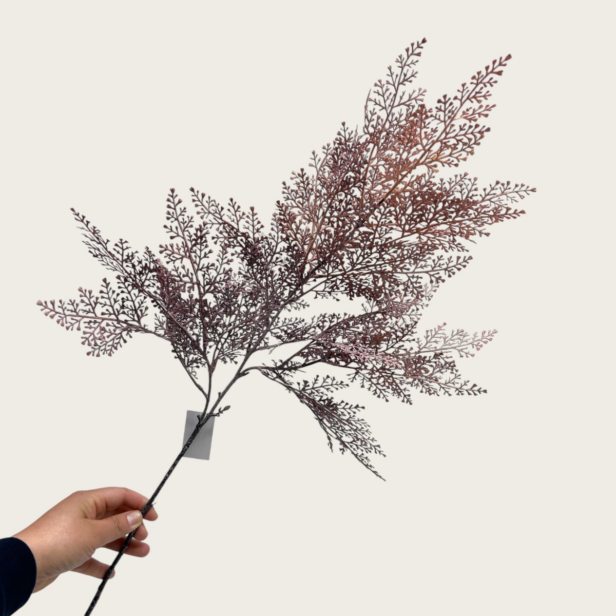 Perzische bladeren | Zijden kunstbloem | Lengte 96cm  1pcs