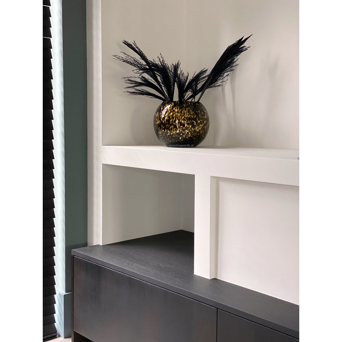 Zambezi gold cheetah Ø25 x H20,5 cm