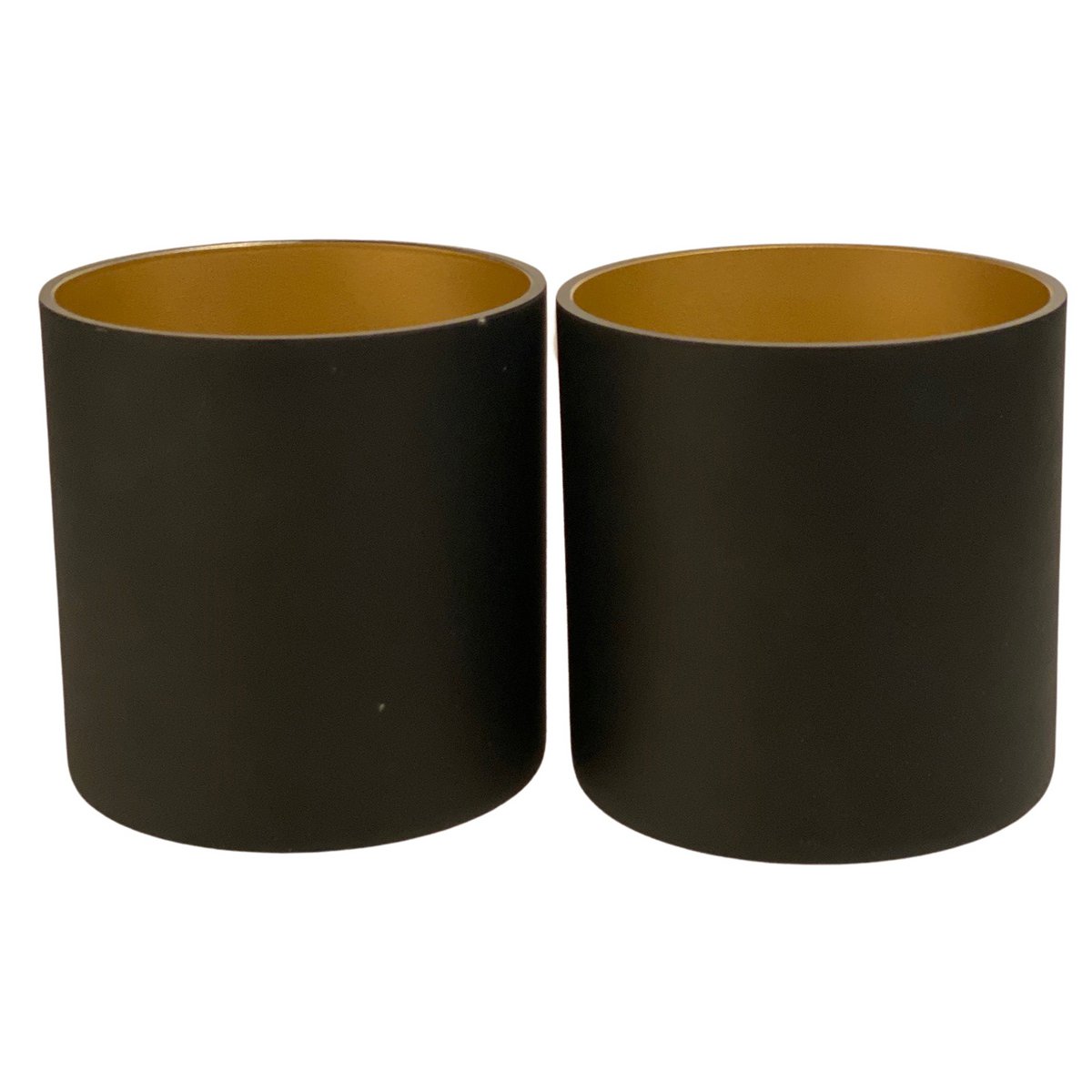 Waxinelichthouder - Celtic black gold (set van 2 stuks)
