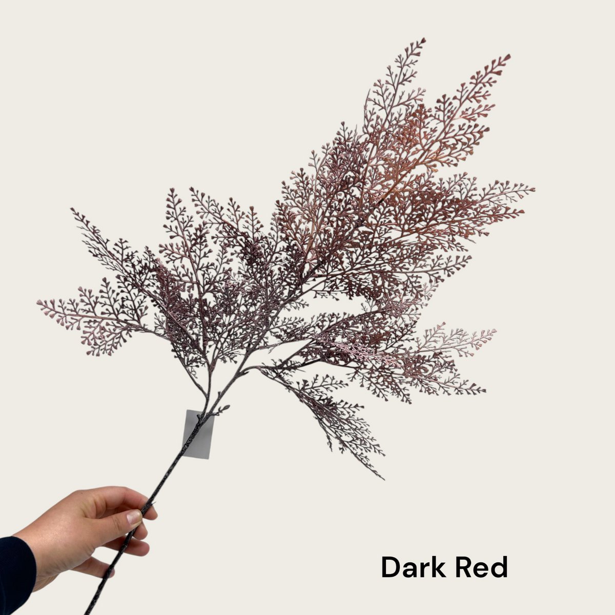 Perzische bladeren | Zijden kunstbloem | Lengte 96cm  1pcs