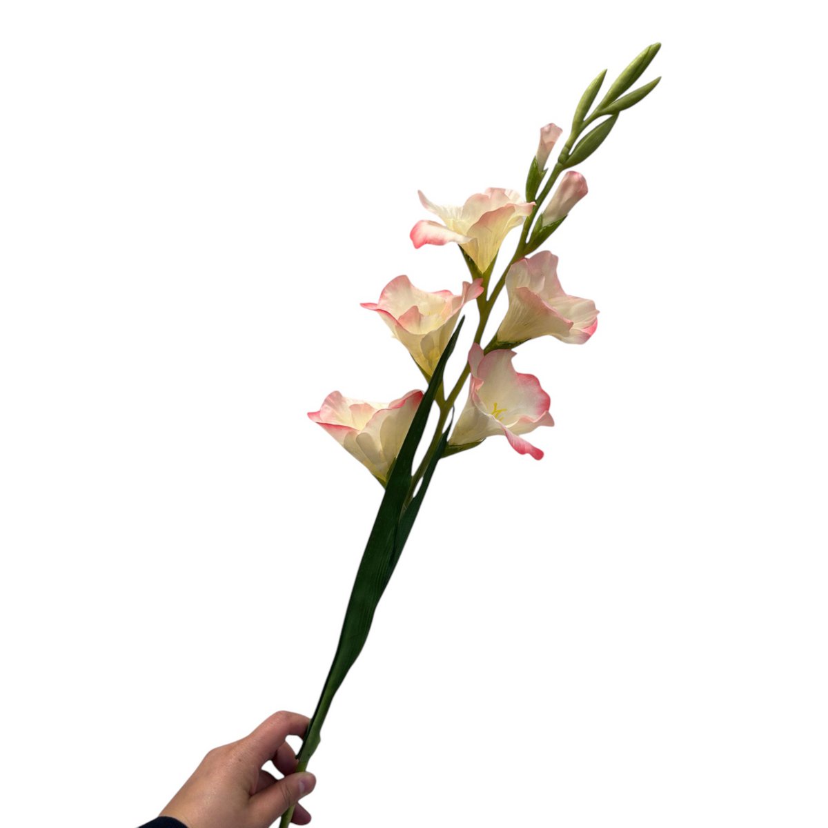 Geurende gladiolen | Zijden kunstbloem | Lengte 91cm  1pcs