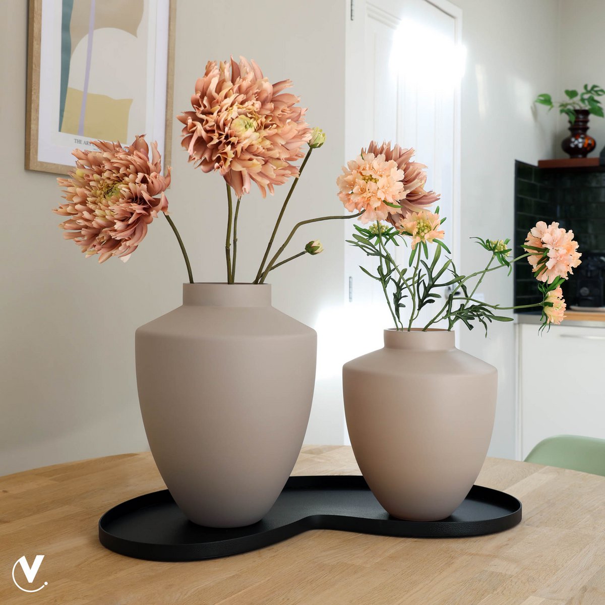 Dienblad - Villeta black